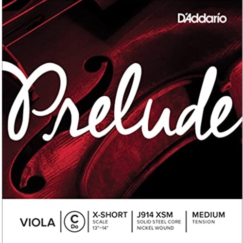 D'Addario Prelude Viola Strings (Single C)