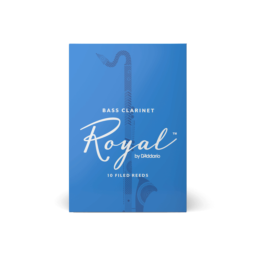 Rico Royal Bass Clarinet Reeds, 10-Pack
