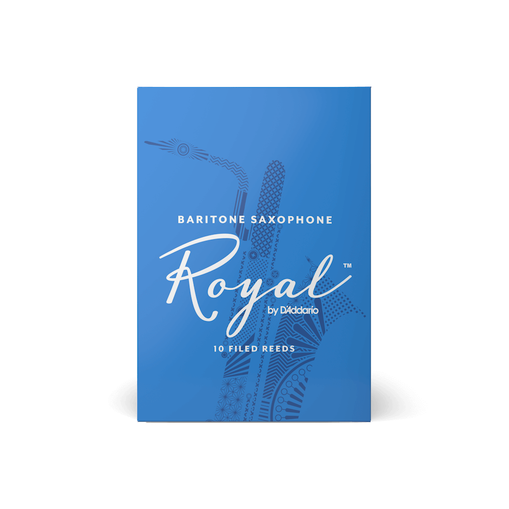 Rico Royal Baritone Sax Reeds, 10-pack