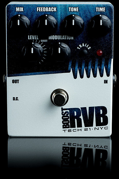 Tech 21 Boost Series RVB-T-V2 Guitar Delay Effect Pedal