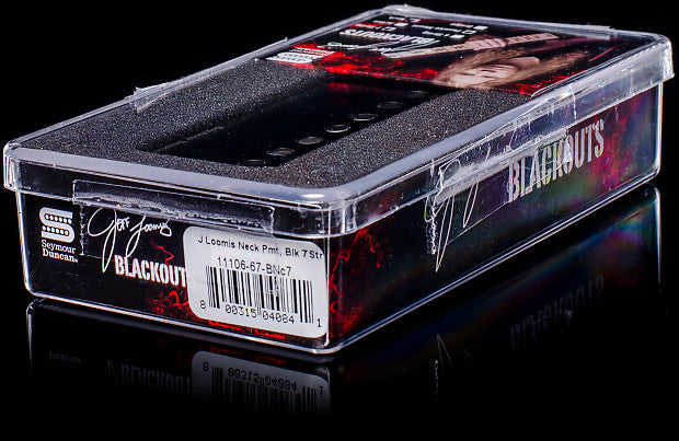 J Loomis neck Pmt, Blk 7Str