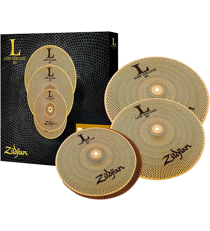 Zildjian LV468 LOW VOLUME L80 14/16/18 CYMBAL SET