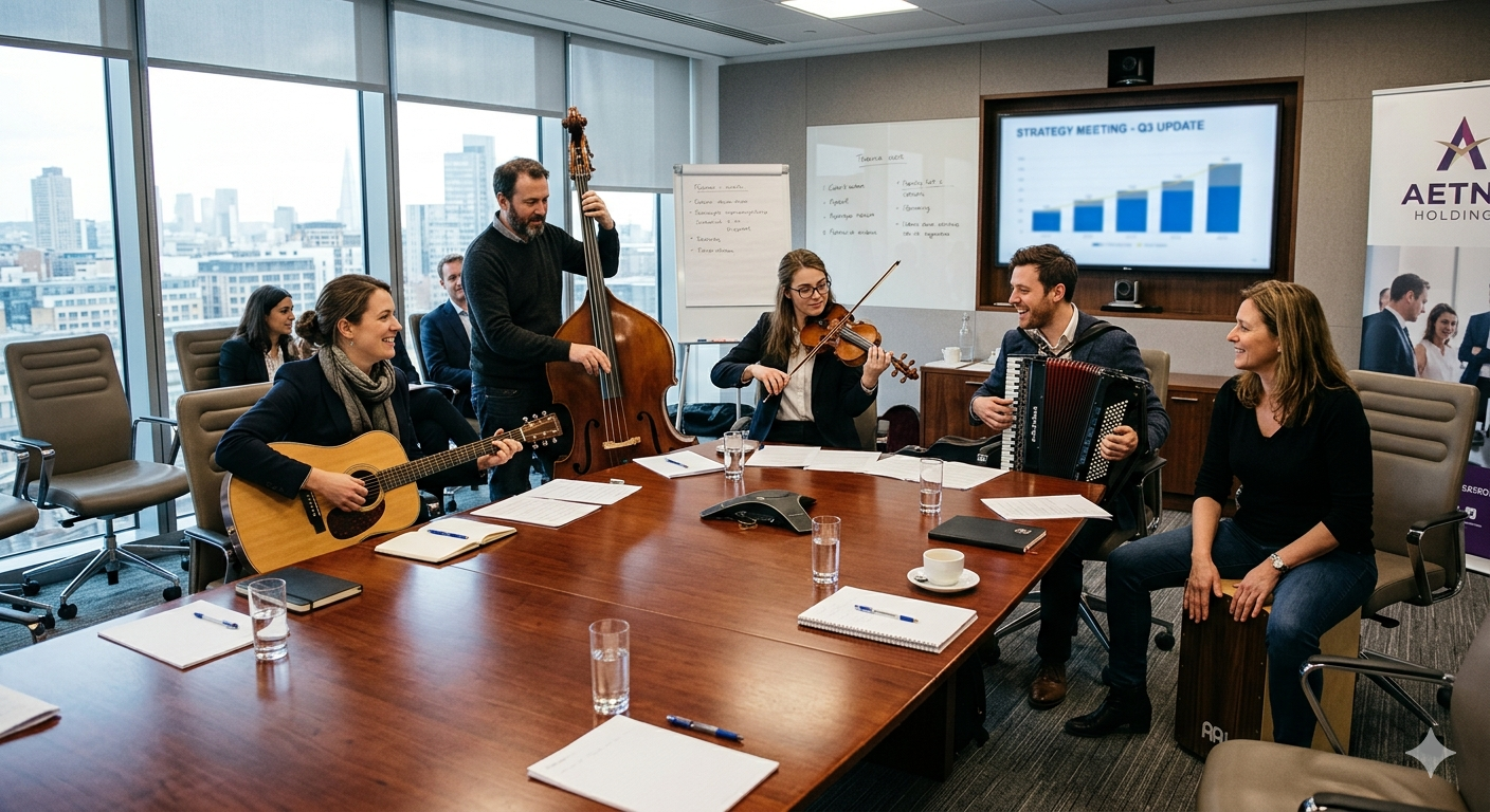 The Benefits of Being a Musician in a Corporate Environment