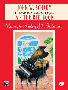 John W Schaum Piano Course - A The Red Book