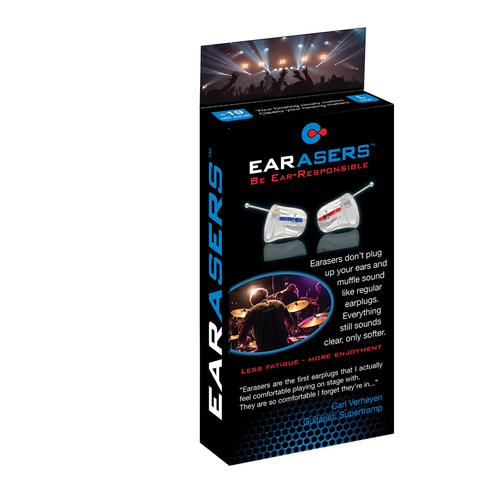 Earasers Musicians Ear Plugs - Medium