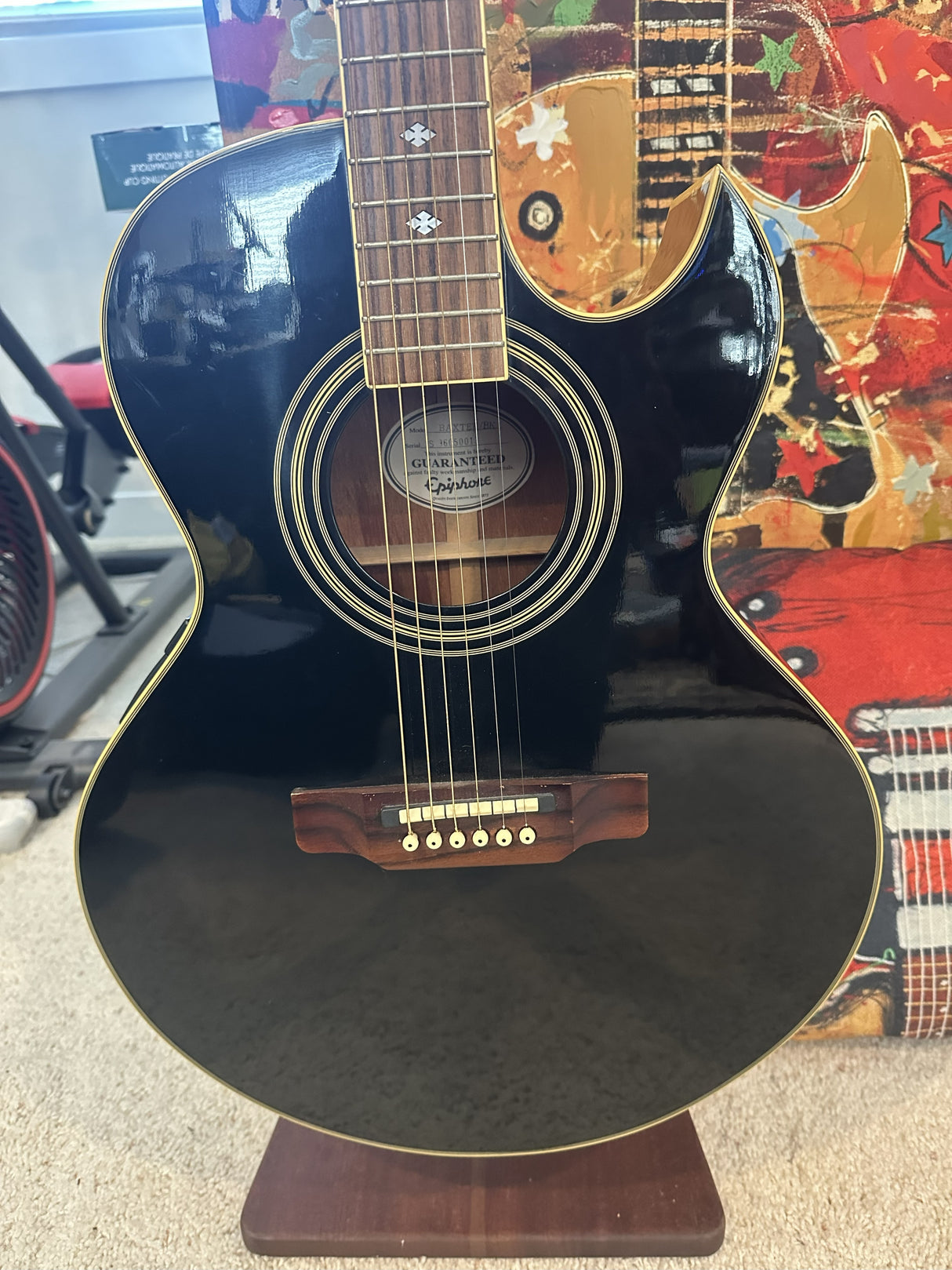 Used 1993 Epiphone Skunk Baxter Acoustic-Electric w/HSC