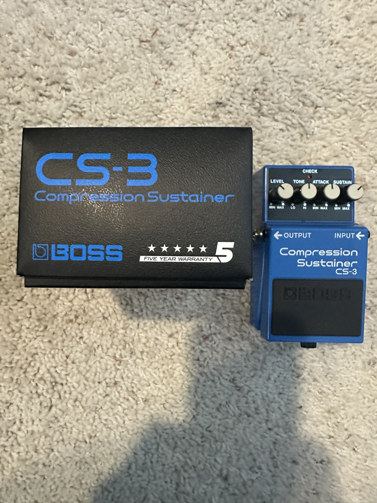 Used Boss CS-3 Compressor Pedal