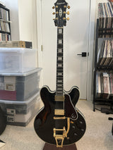 Used 2019 Epiphone Joe Bonamassa LTD ES355 (Black) w/OHSC