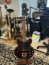 Used 2018 Epiphone Riviera Electric Guitar Wine