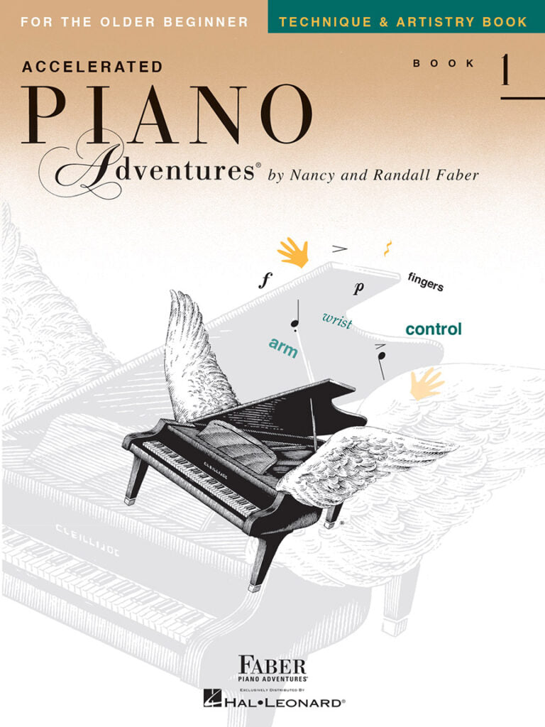 Accelerated Piano Adventures for the Older Beginner - Book 1