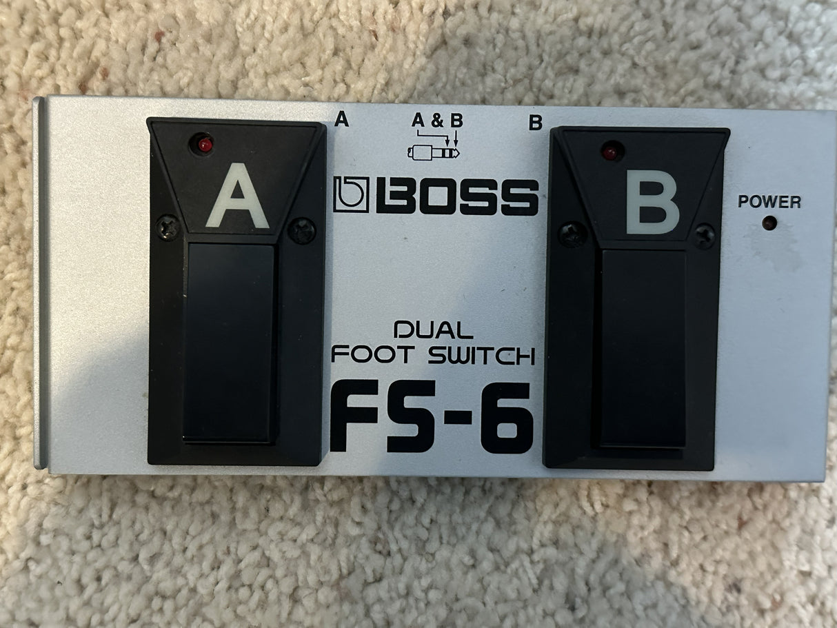 Used Boss Dual FS-6 Foot Switch