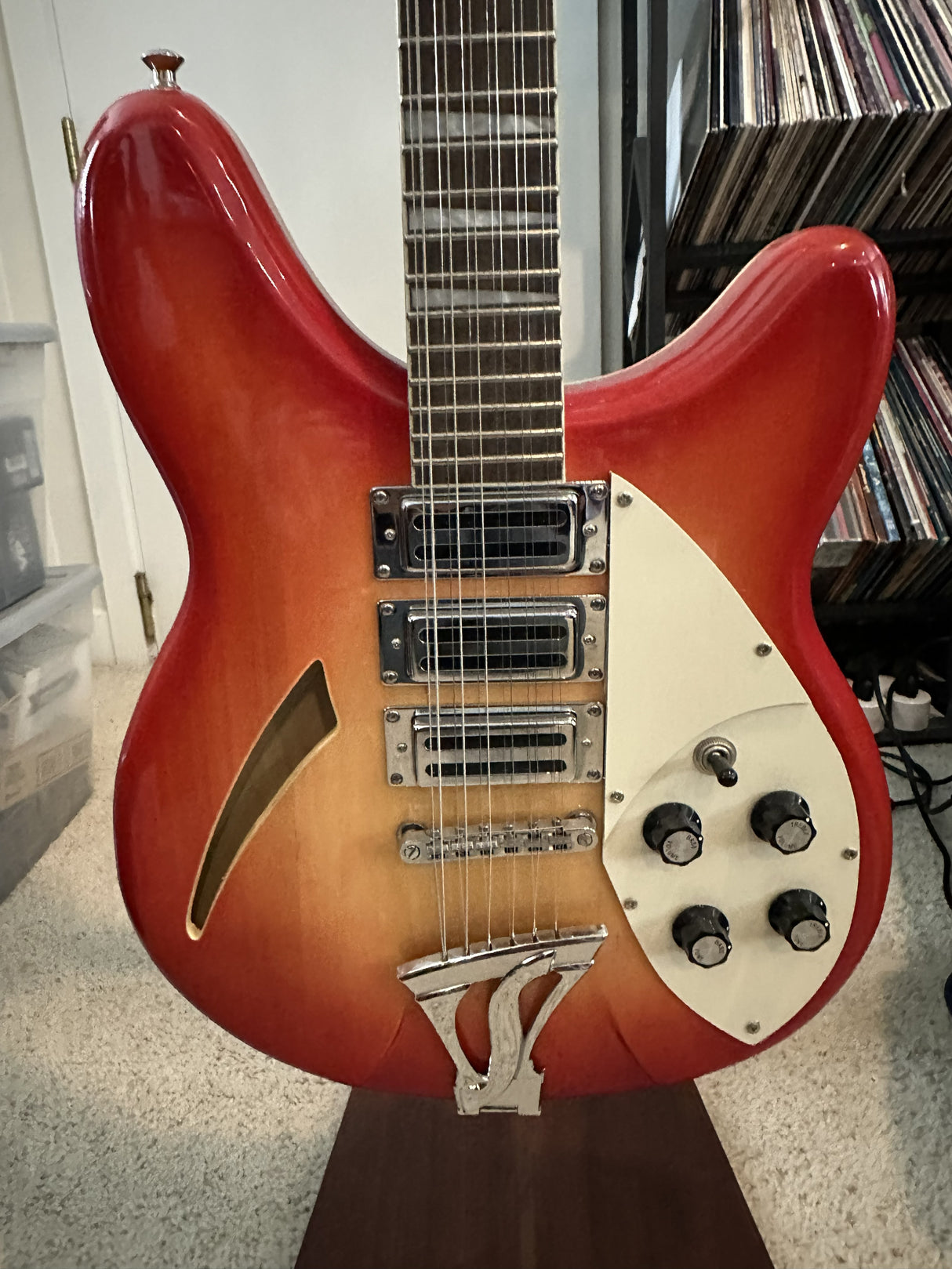 Fishbone Ric Style 12-String Electric Guitar