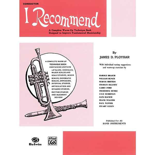 I Recommend - Bb Cornet/Trumpet