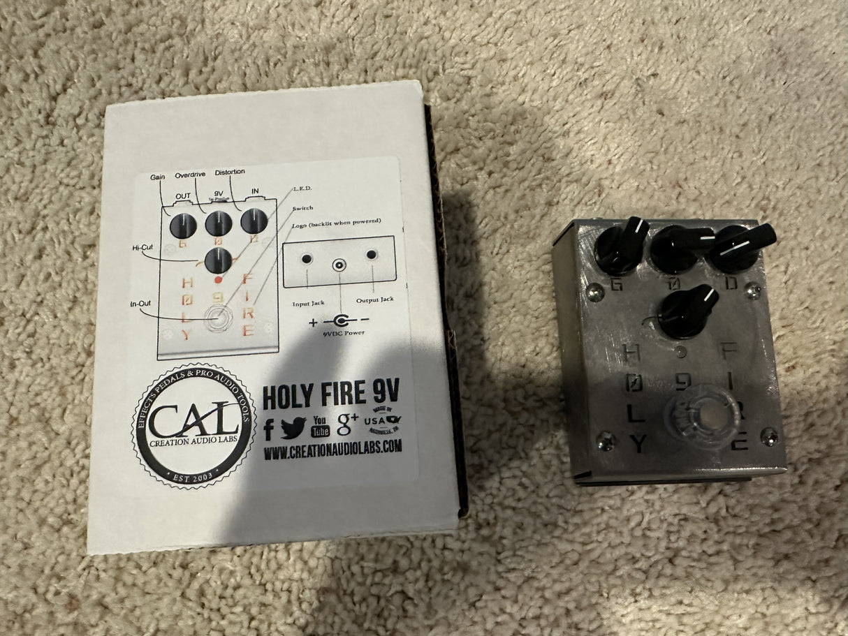Used Creation Audio Labs Holy Fire 9 Pedal