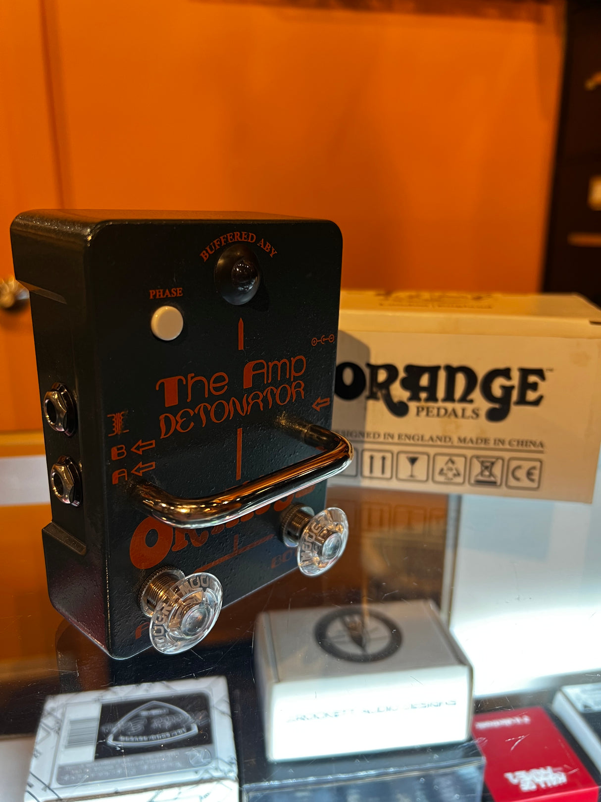 Used Orange The Amp Detonator ABY Pedal