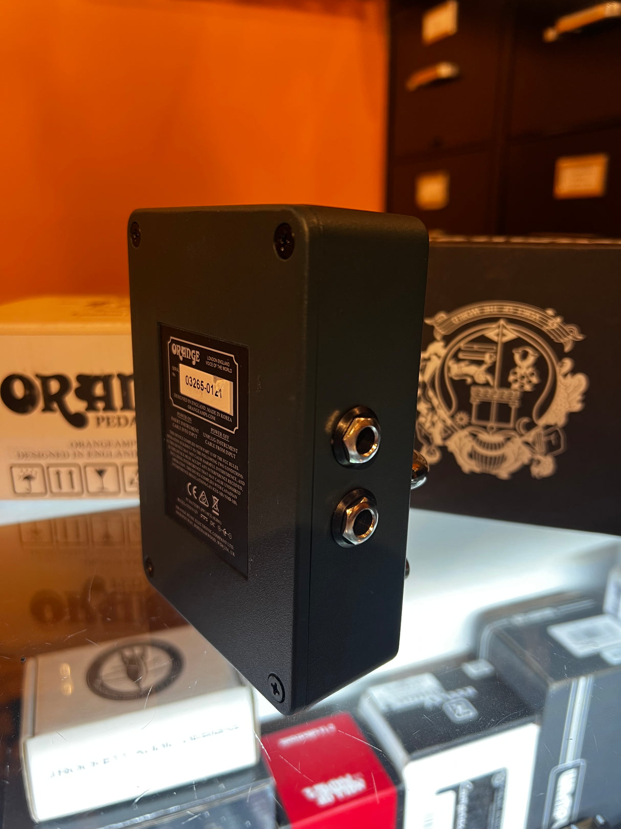 Used Orange The Amp Detonator ABY Pedal