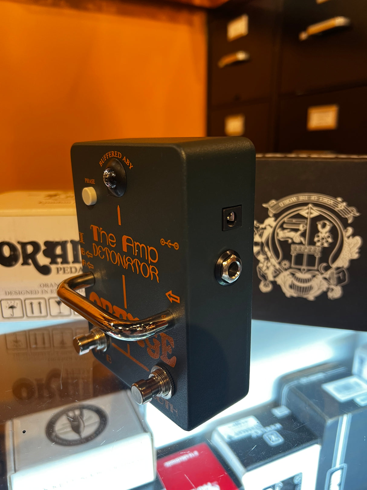 Used Orange The Amp Detonator ABY Pedal