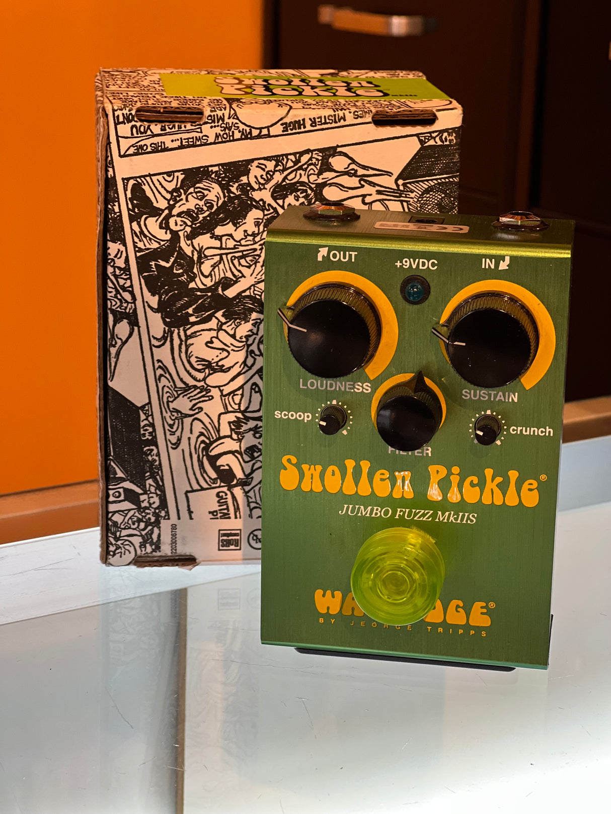 Used Way Huge Swollen Pickle MKII Fuzz Pedal