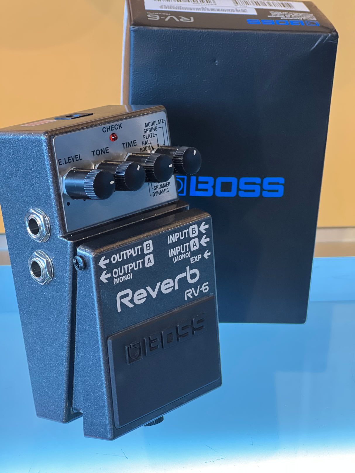 Used Boss RV-6 Reverb Pedal