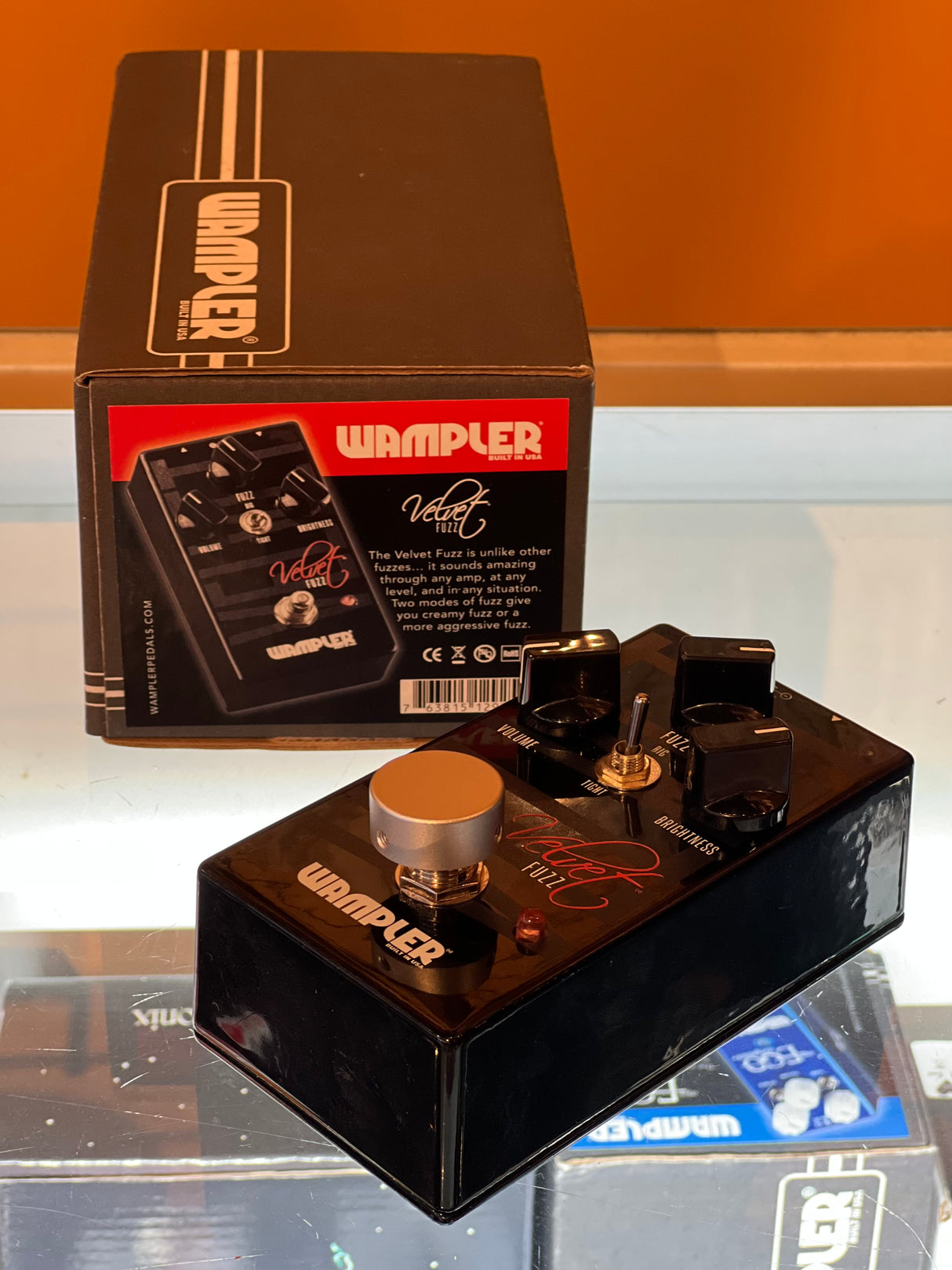 Used Wampler Velvet Fuzz Pedal