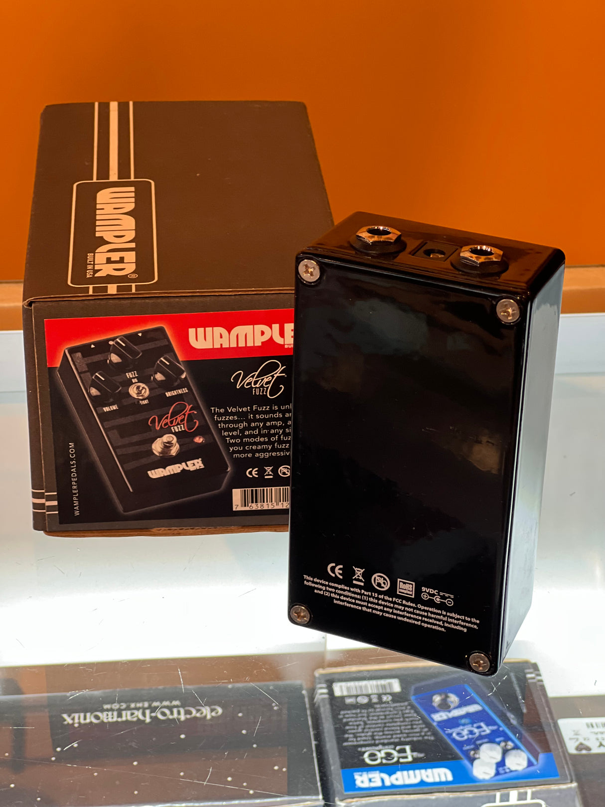 Used Wampler Velvet Fuzz Pedal