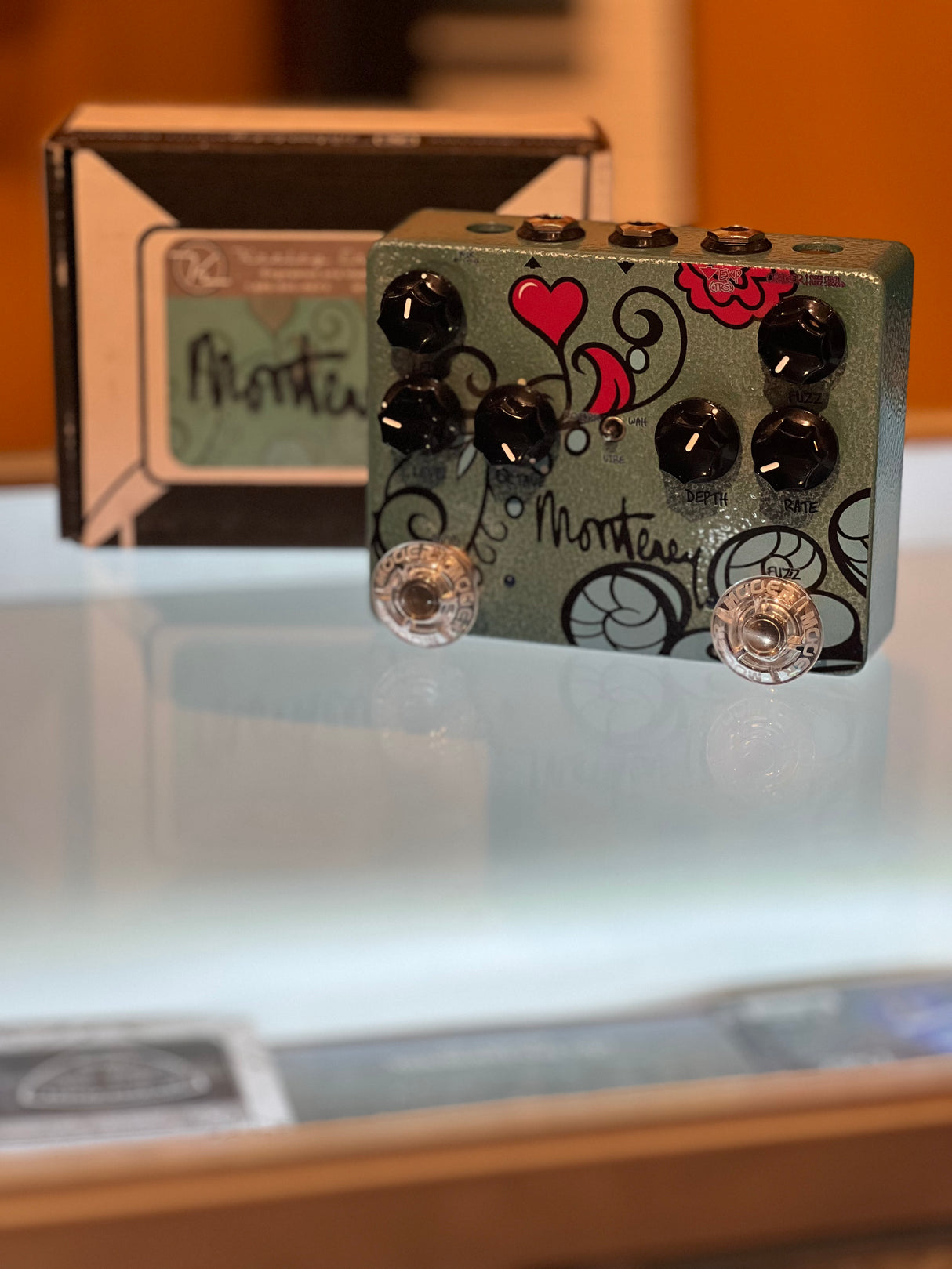 Used Keeley Monterey Rotary Fuzz Pedal