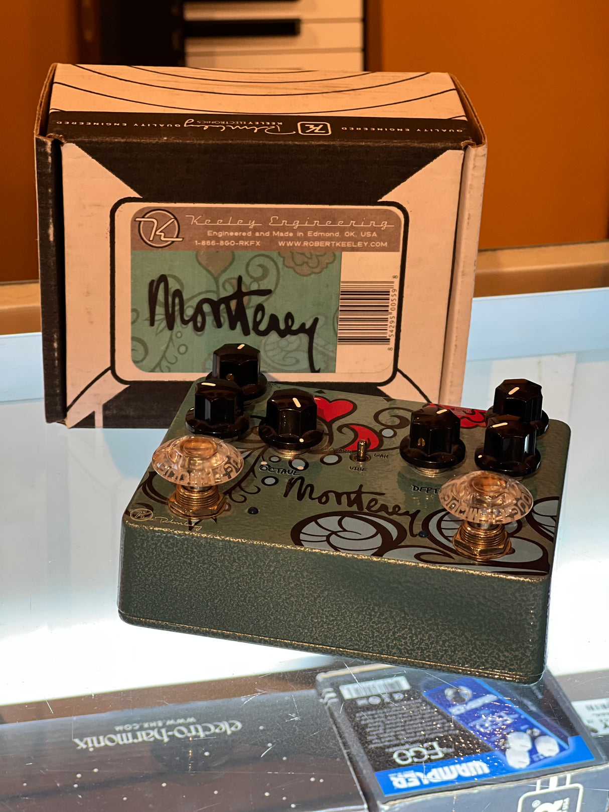 Used Keeley Monterey Rotary Fuzz Pedal