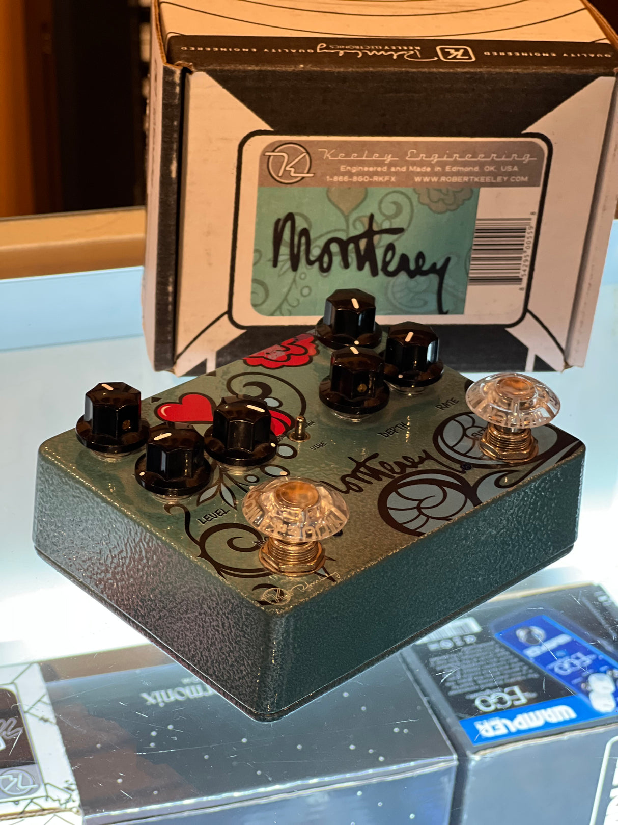 Used Keeley Monterey Rotary Fuzz Pedal