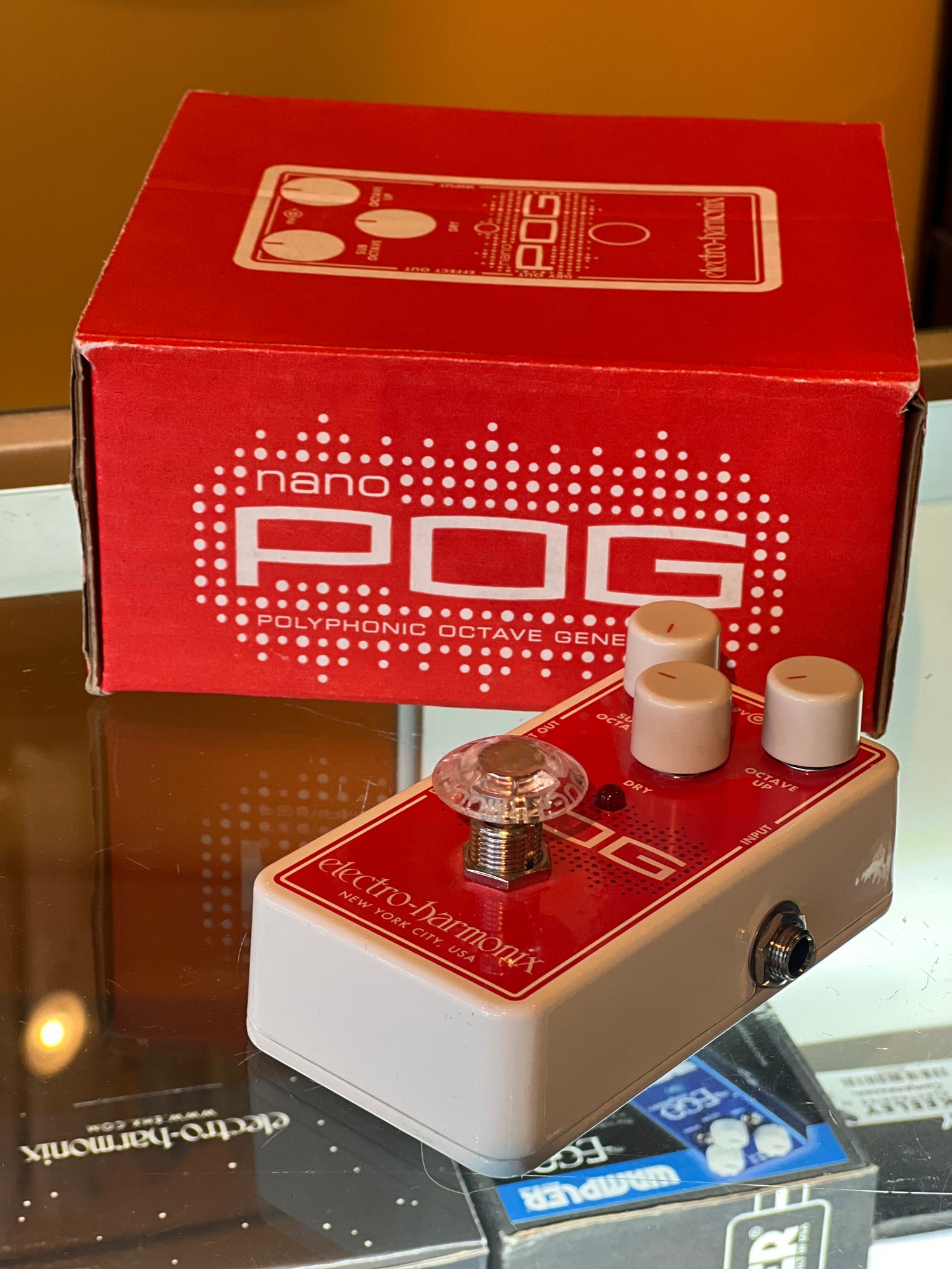 pog nano pedal Used Electro Harmonix Nano POG – Moore Brothers Music