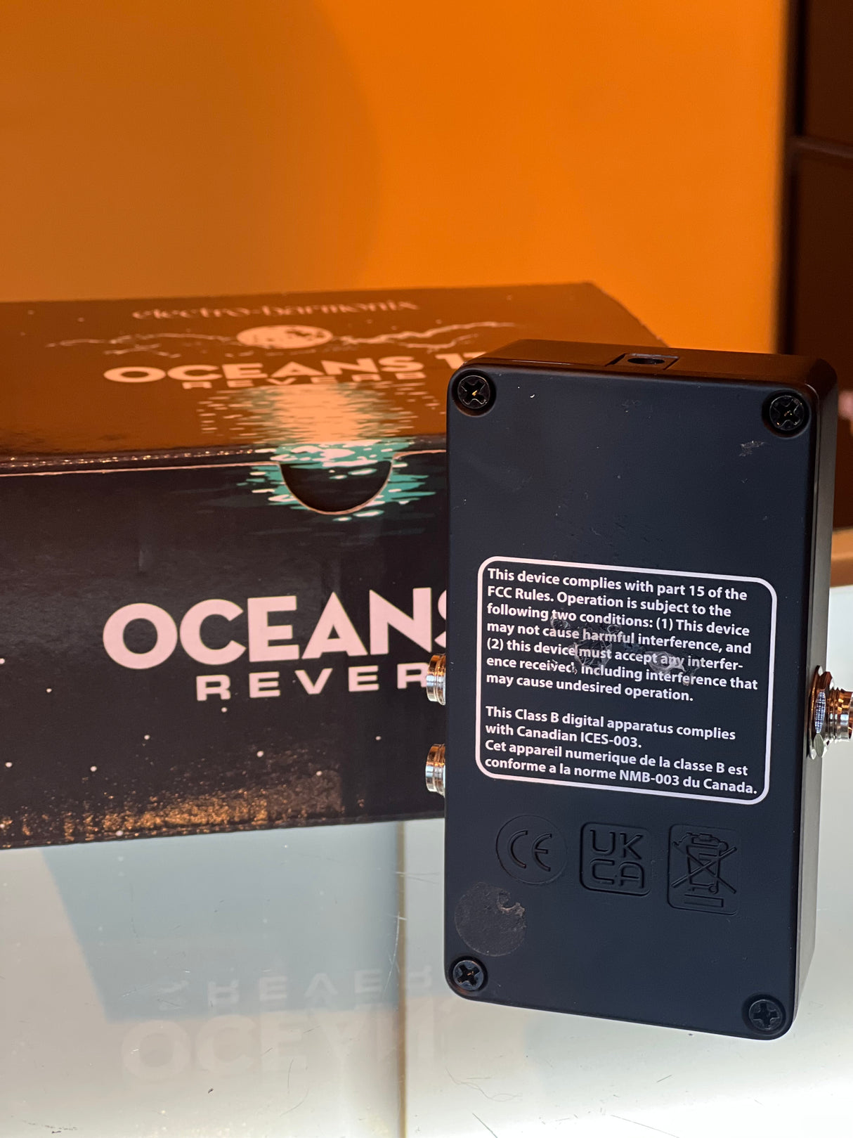 Used Electro Harmonix Oceans 11 Reverb Pedal