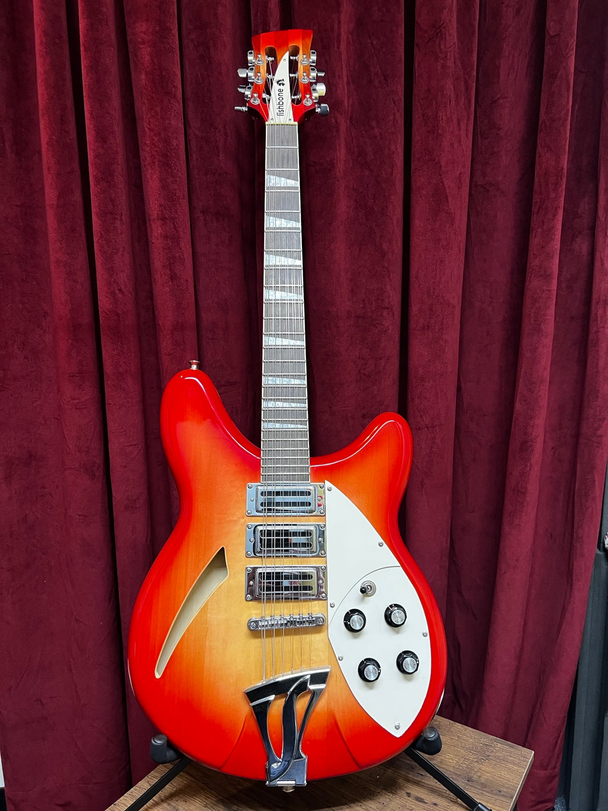 Used Fishbone 12-String Semi Hollow Electric Guitar