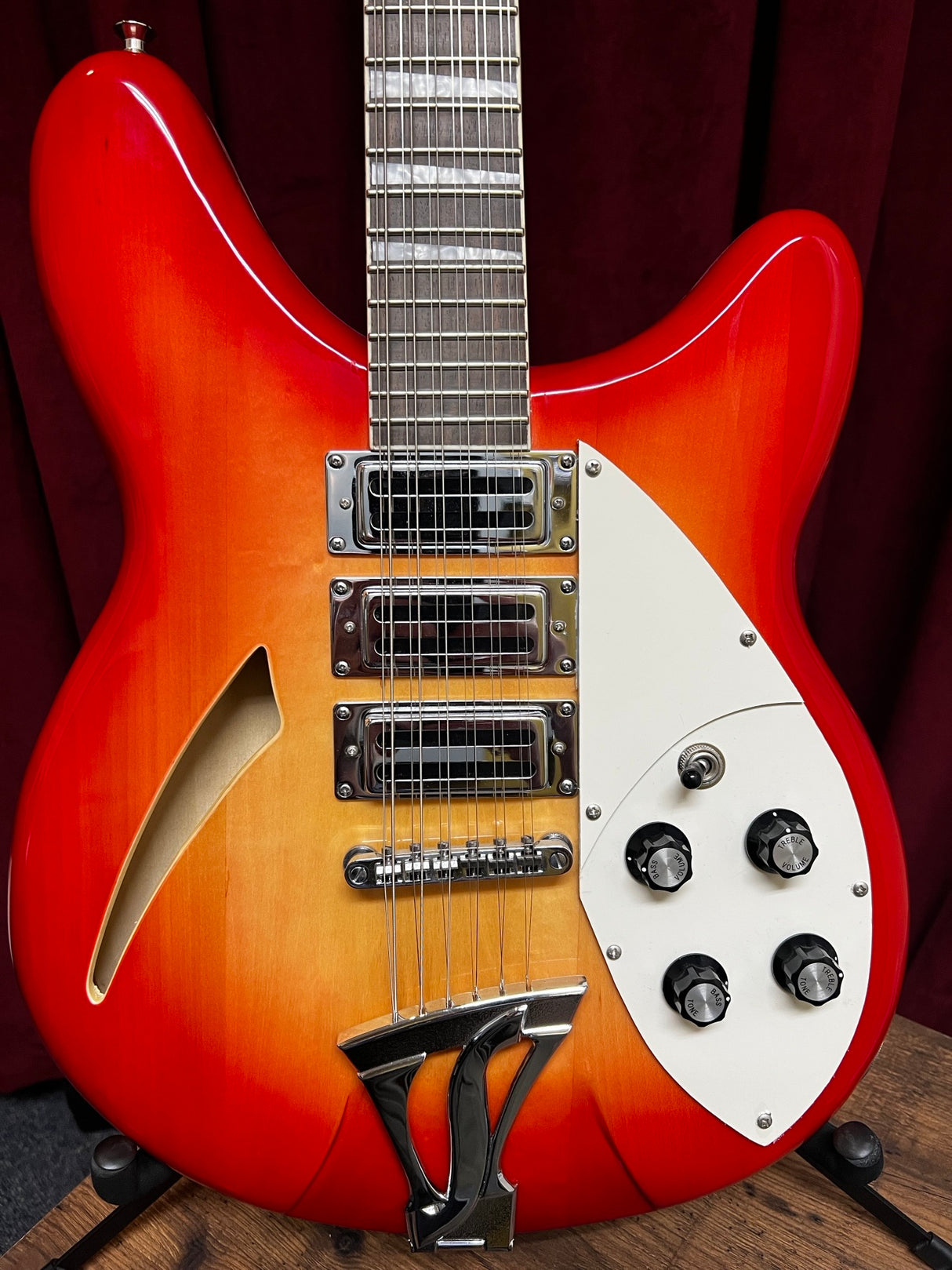 Used Fishbone 12-String Semi Hollow Electric Guitar