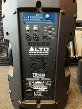 Used Alto TS115w Professional 2-Way 15" Class D 800w Powered Speakers - Bluetooth (Pair)