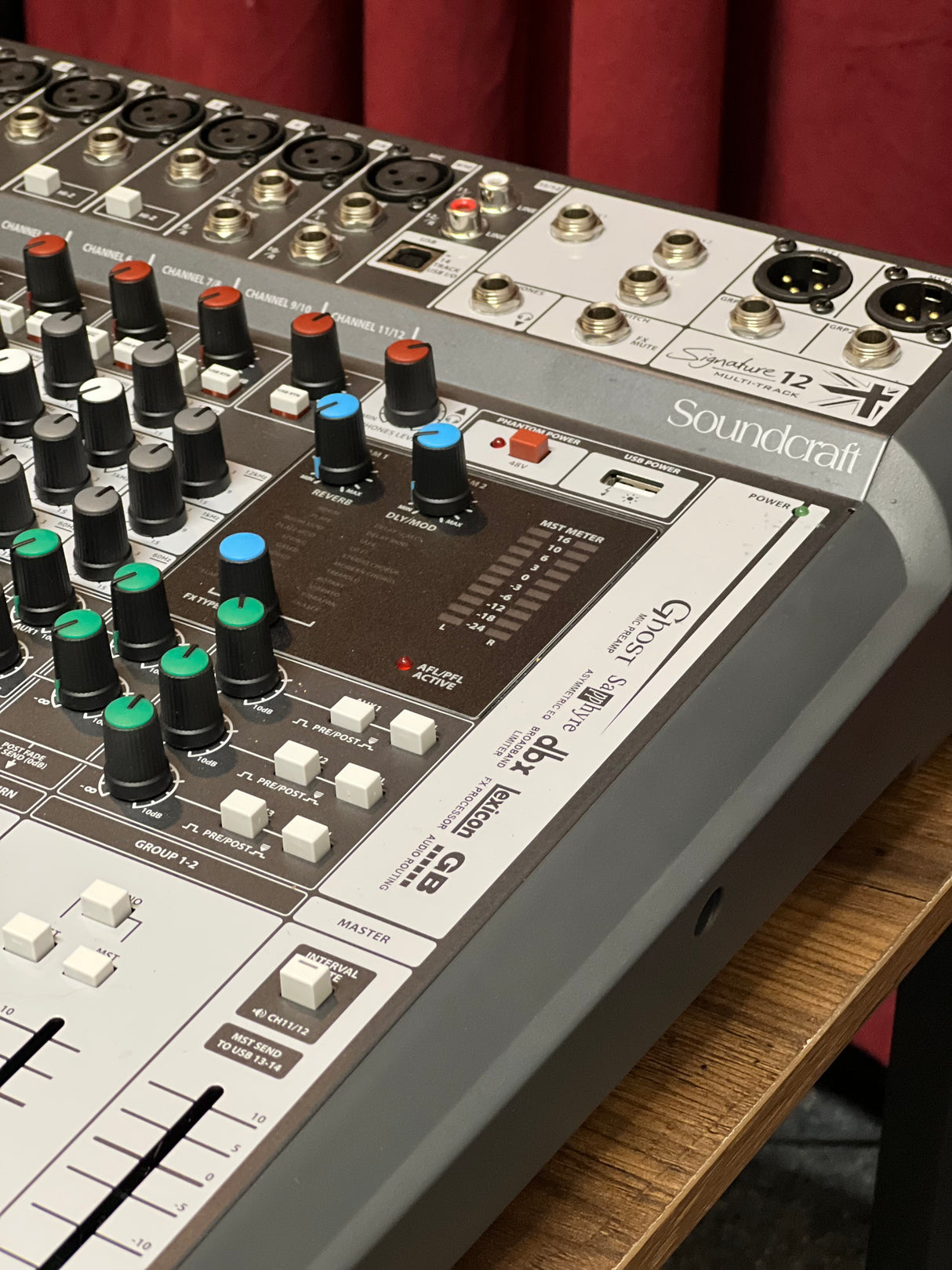 Used Soundcraft Signature 12 MTK Mixer