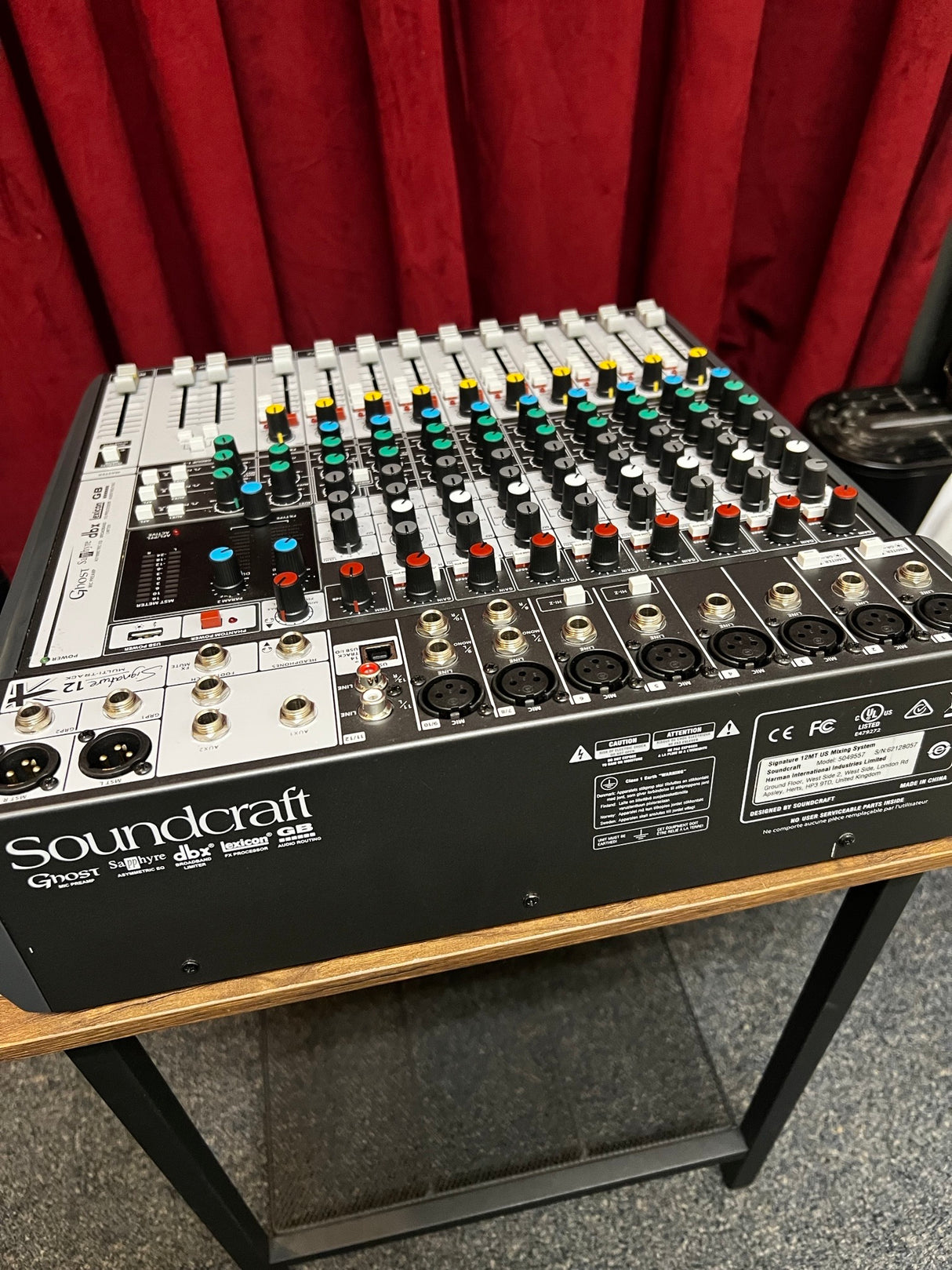 Used Soundcraft Signature 12 MTK Mixer
