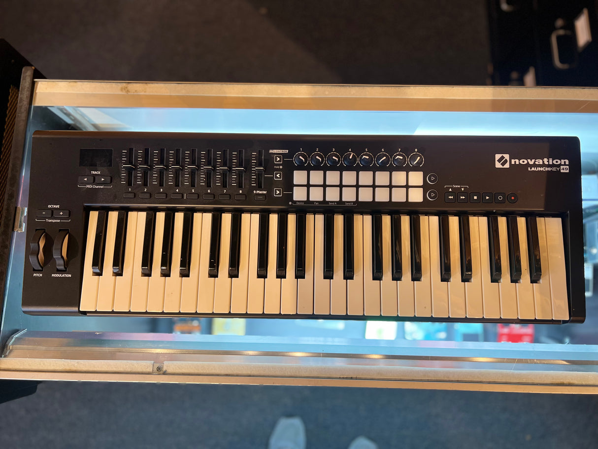 Used Novation Launchkey 49 MK2 MIDI Controller for Ableton Live