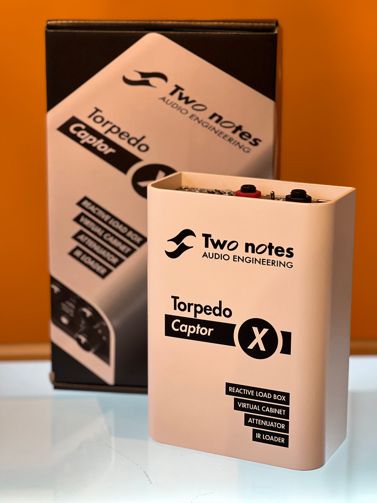 Used Two Notes Torpedo Captor X 8Ohm Stereo Reactive Load Box / Attenuator.