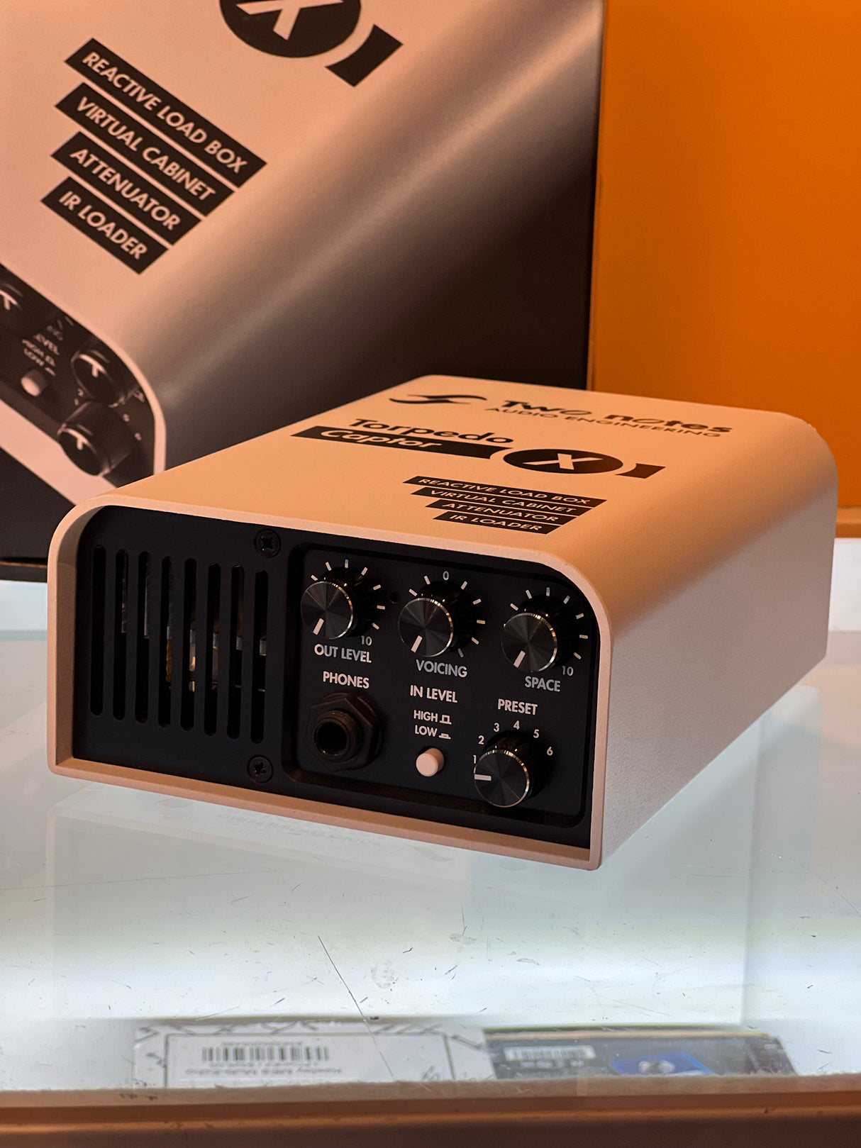 Used Two Notes Torpedo Captor X 8Ohm Stereo Reactive Load Box / Attenuator.