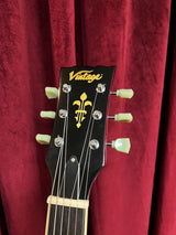 Used 2019 Vintage V100CS Cherry Burst Trev Wilkenson PU's