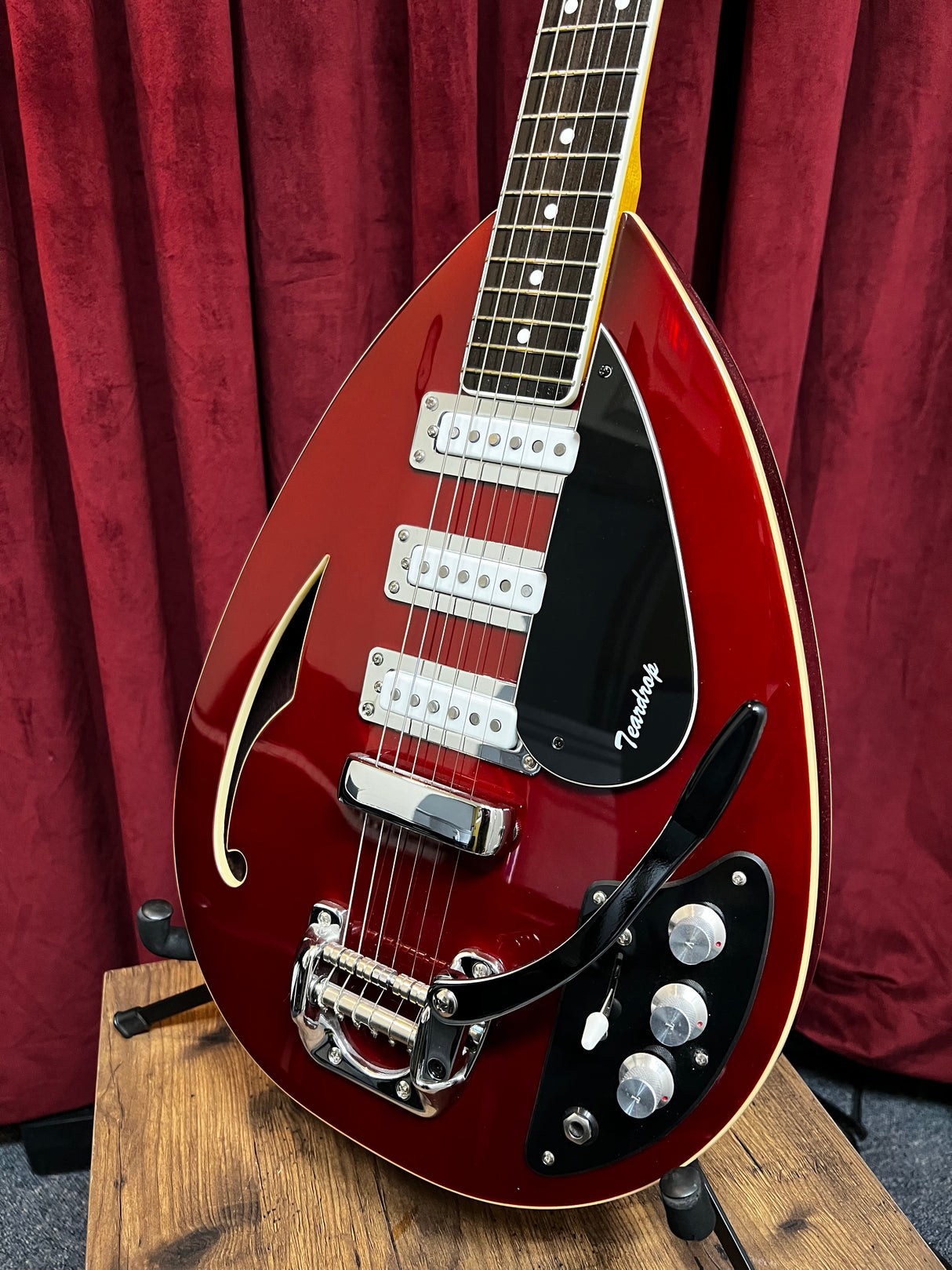 Used Phantom Guitar Works Teardrop Electric Guitar wOHSC