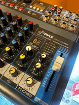 Used Pyle 8-Channel BT Mixer - PMXU83BT