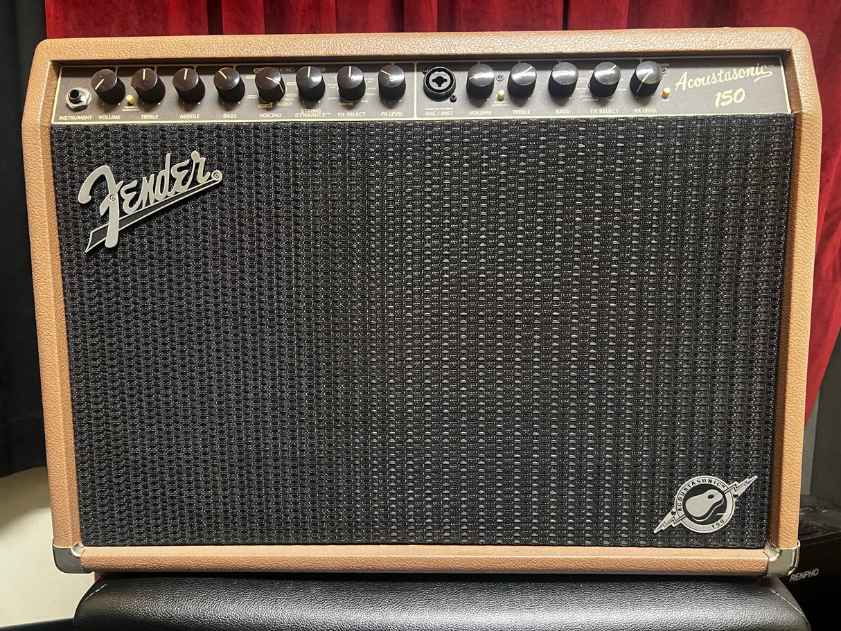 Used Fender Acoustasonic 150 Amp w/Pedal