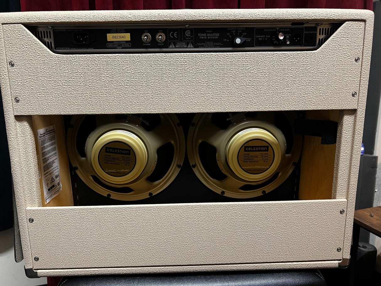 Used Fender Twin Reverb ToneMaster w/Pedal