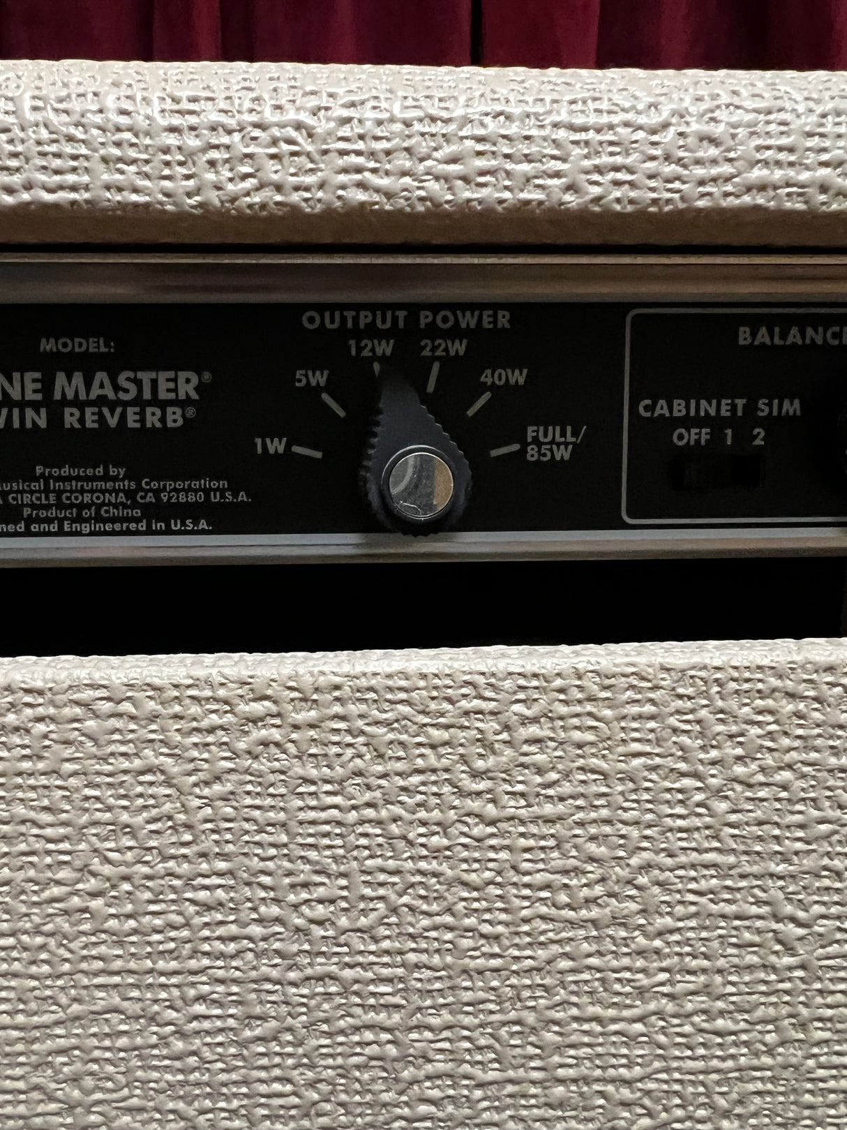 Used Fender Twin Reverb ToneMaster w/Pedal