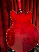 Used 2018 Epiphone Riviera Custom P-93 Electric Guitar Wine