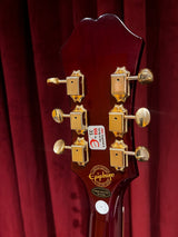 Used 2018 Epiphone Riviera Custom P-93 Electric Guitar Wine