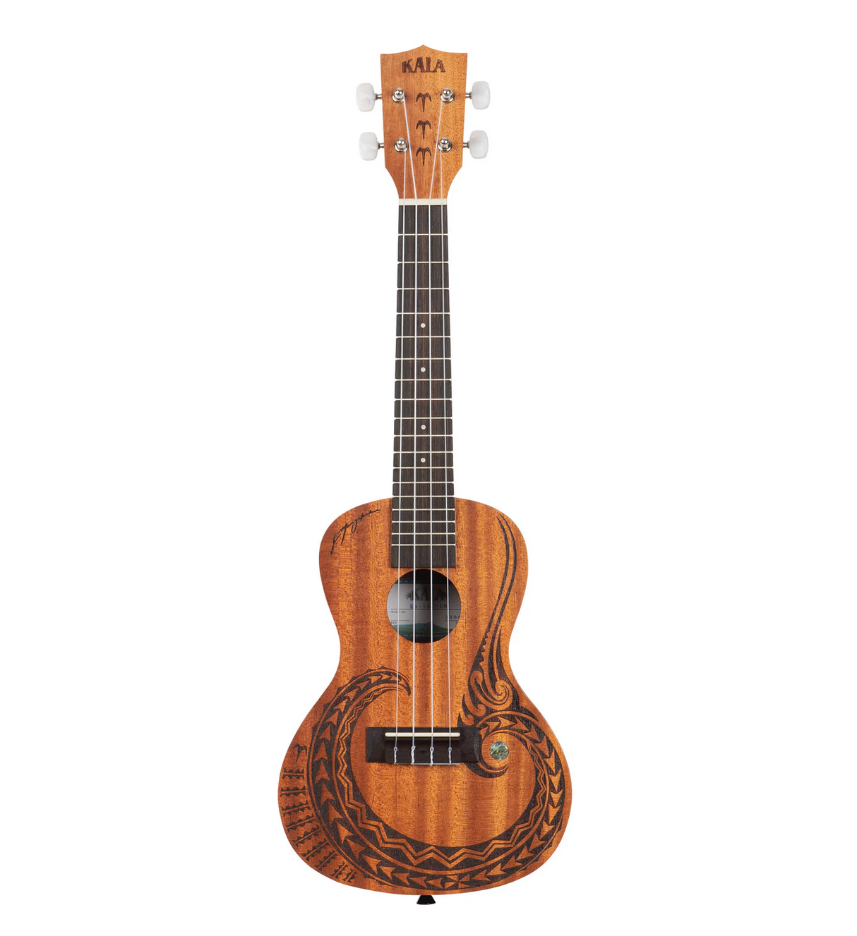 Kala Courage Mahogany Concert Ukulele w/Bag