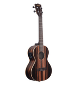 Kala Striped Ebony Tenor Ukulele w/EQ