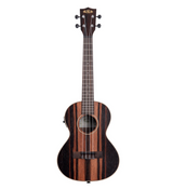 Kala Striped Ebony Tenor Ukulele w/EQ