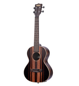 Kala Striped Ebony Tenor Ukulele w/EQ